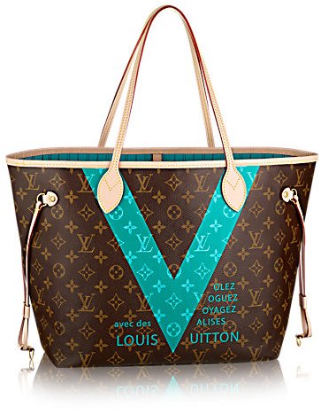 Louis-Vuitton-Monogram-V-Neverfull-Bag