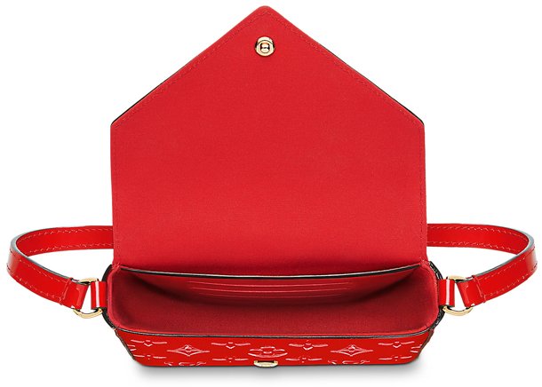Louis Vuitton Monogram Vernis Mini Sac Lucie Crossbody Bag – Gold House
