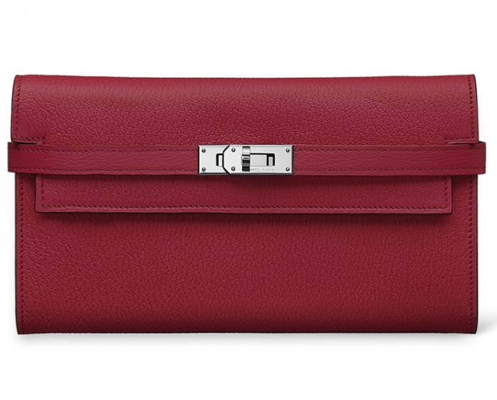 Many Colors Of Hermes Kelly Long Wallet 