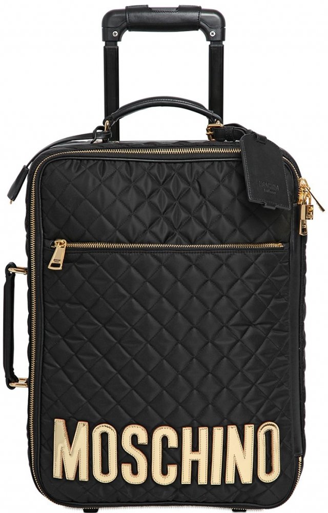 Moschino-QUILTED-NYLON-TROLLEY