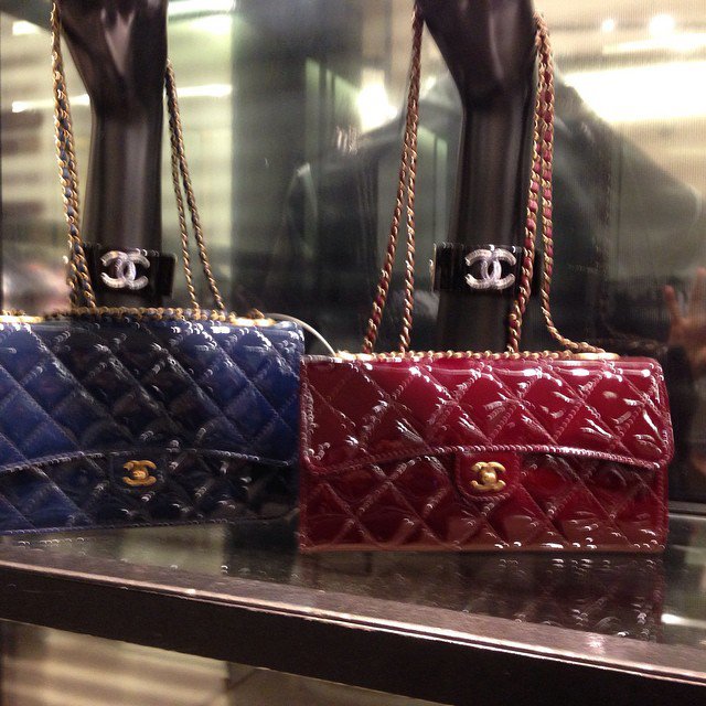 Chanel-Patent-Classic-Wallet-on-Chain