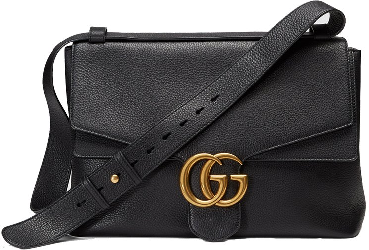 Gucci GG Marmont Leather Shoulder Bag 
