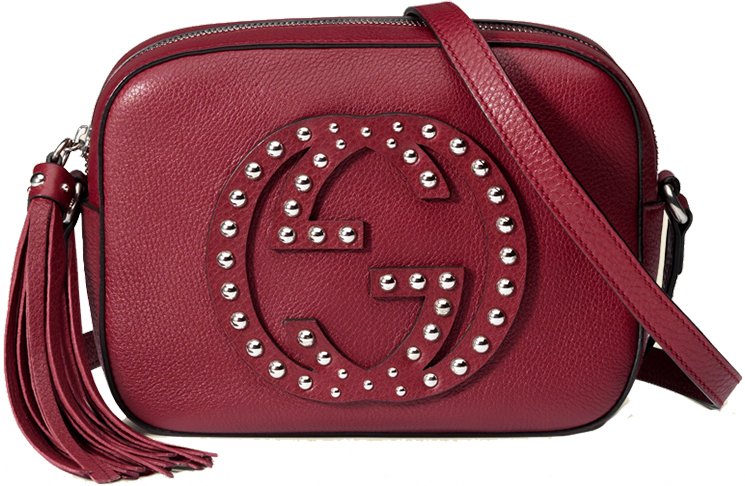gucci bag with studs