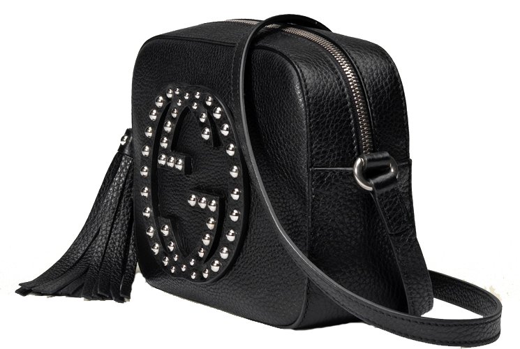 Gucci Leather Soho Studded Disco Bag (SHF-22623) – LuxeDH