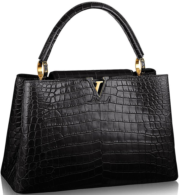 Louis-Vuitton-Capucines-Bags-in-Ostrich,-Python-And-Crocodile-Leathers-3