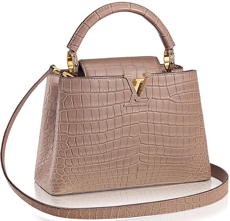 Louis-Vuitton-Capucines-Bags-in-Ostrich,-Python-And-Crocodile-Leathers-4