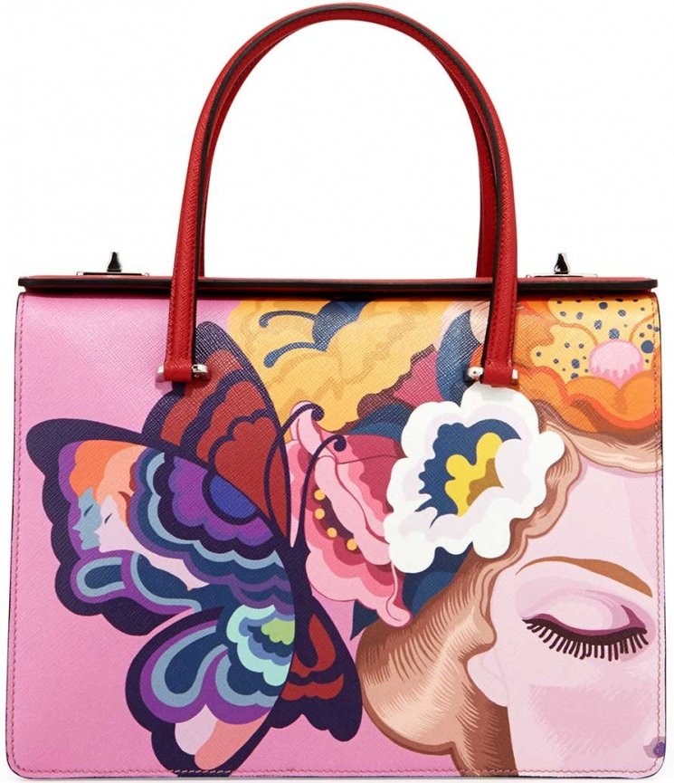 Prada Butterfly Printed Bag Collection 
