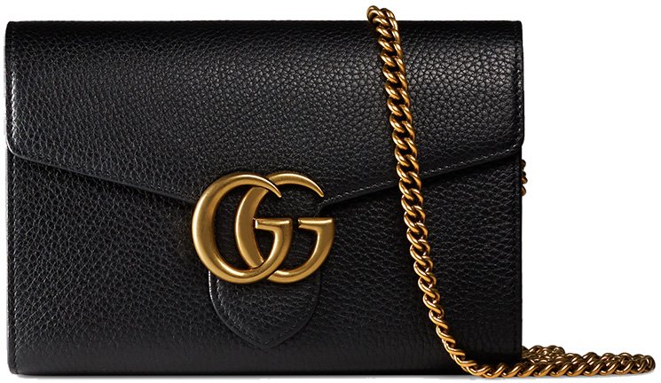 Gucci GG Marmont Chain Wallets | Bragmybag