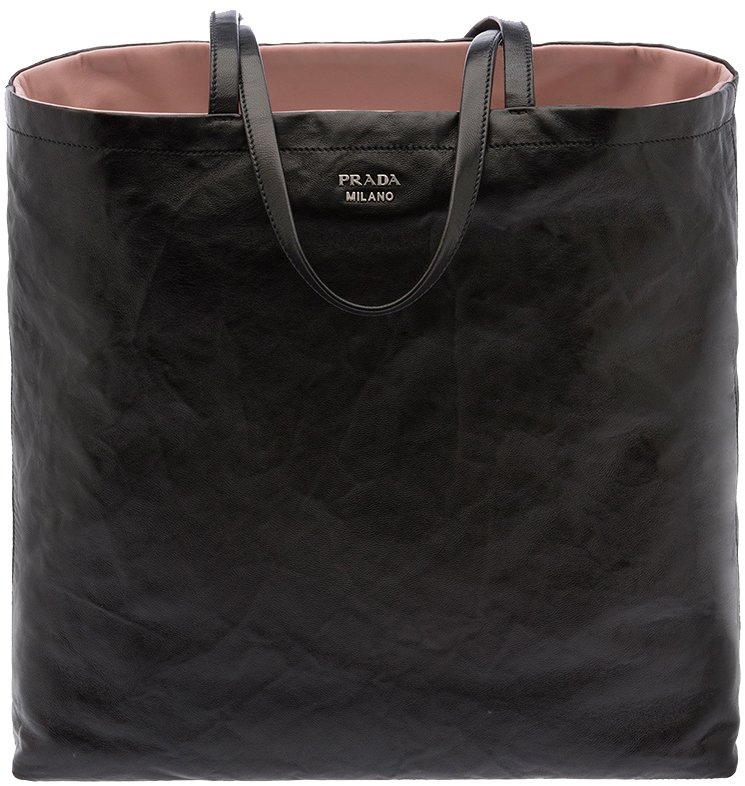 Prada Soft Reversible Nappa Leather Tote | Bragmybag  