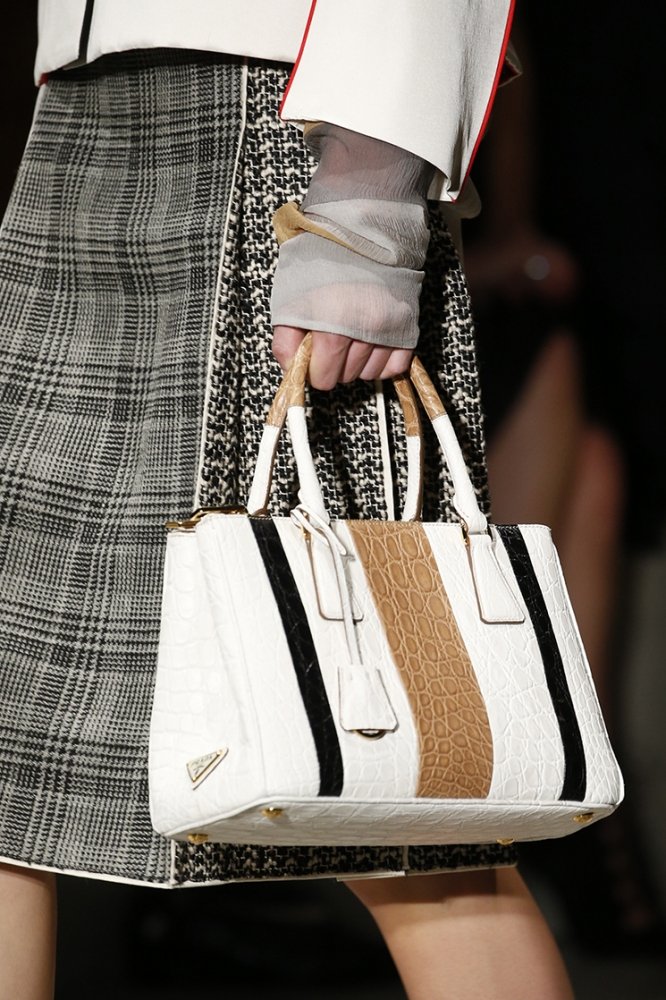 Prada Spring Summer 2016 Runway Bag Collection Featuring New Tote ...  
