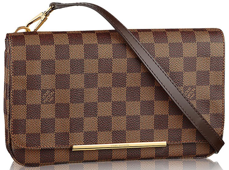 Louis Vuitton Damier Ebene Hoxton Shoulder Bag For Sale at 1stDibs