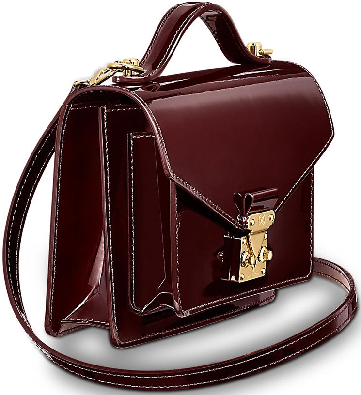Louis Vuitton Monceau Handbag Epi Leather BB Yellow 1417171