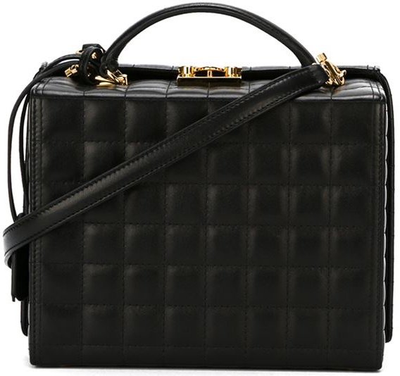 Mark Cross Grace Quilted Box Bag