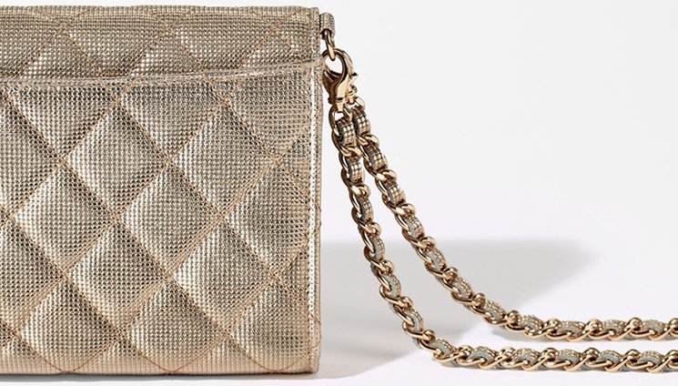 Chanel-Metallic-Calfskin-Wallet-with-Chain-2