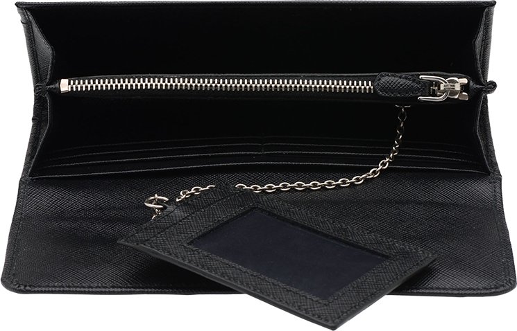Prada Saffiano Lock Leather Wallets | Bragmybag  