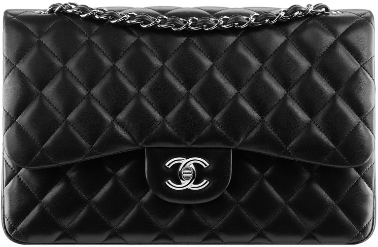 Chanel-Classic-Flap-Bag-Silver-Hardware