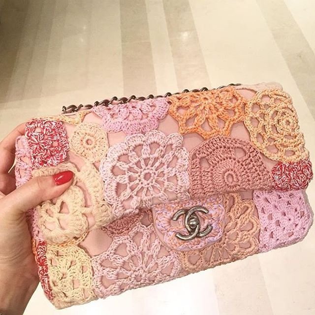 Chanel-Flower-Crochet-Flap-Bag