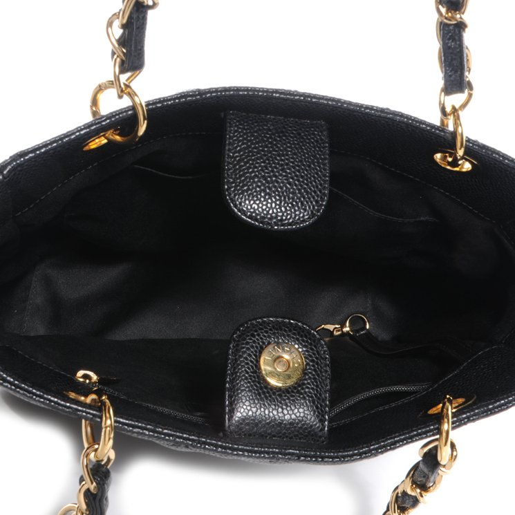 Chanel-Petite-Shopping-Tote-Bag-Interior