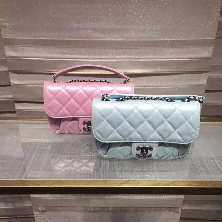 Chanel-Pink-Baby-Blue-Flap-Bag