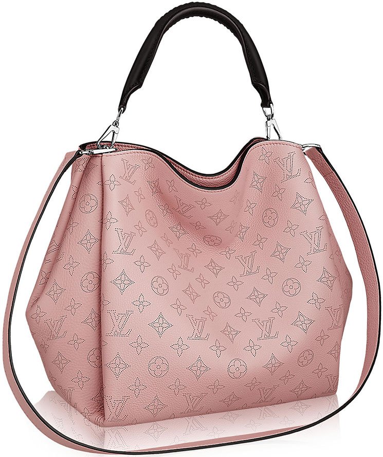 Louis Vuitton Pink Leather Monogram Mahina Babylone PM Shoulder Bag Louis  Vuitton | The Luxury Closet