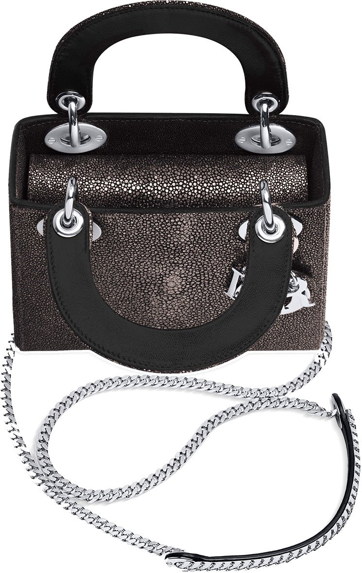 Mini-Lady-Dior-with-Chain-in-Galuchat-3