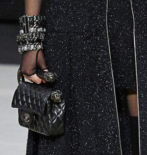 Chanel Fall Winter 2013 Collection: Classic Flap Bag With Metal Handle ...