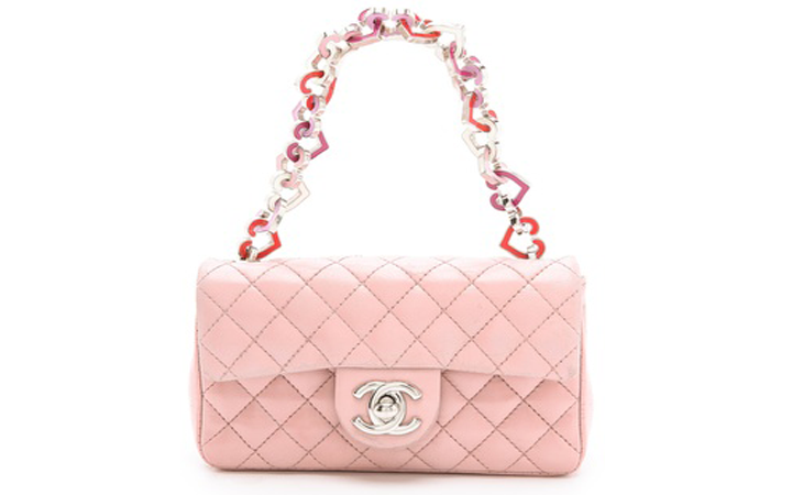 Chanel Pink Heart Valentine Flap Bag | Bragmybag