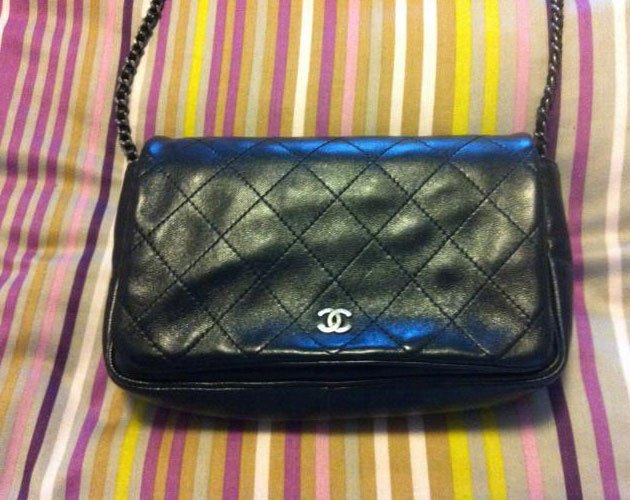 chanel woc quilted long flap