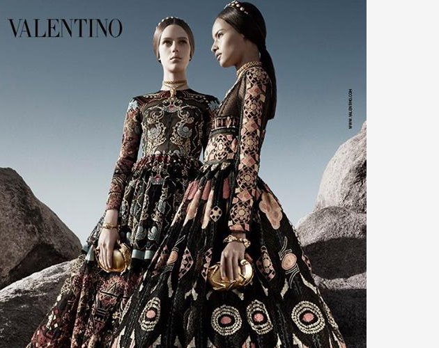 Valentino Spring Summer 2014 Collection Featuring Garavani Fringed ...