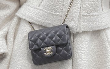Chanel Mini Classic Flap Bag In Black And Silver Hardware | Bragmybag