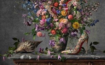 christian louboutin painted spring 2014 ad campaign thumb