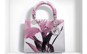 Lady Dior Bag Alstroemeria Flower thumb