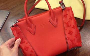 Louis Vuitton W BB Tote red thumb