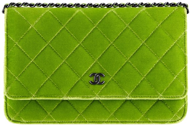 Chanel Wallet on Chain in Velvet