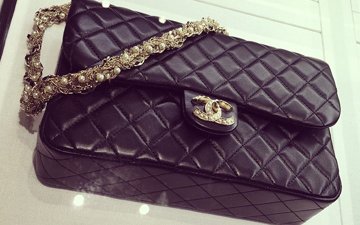 Chanel Westminster Flap Bag With Pearls