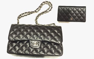 Chanel Classic Flap Bag And Wallet thumb