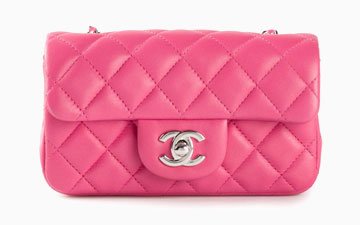 Chanel Extra Mini Classic Flap Bag Pink thumb