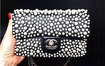 Chanel Pearl Tale Flap Bag thumb