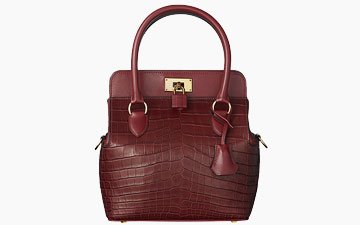 Hermes Toolbox Bag Niloticus crocodile leather thumb