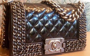Chanel Boy Chained Flap Bag thumb