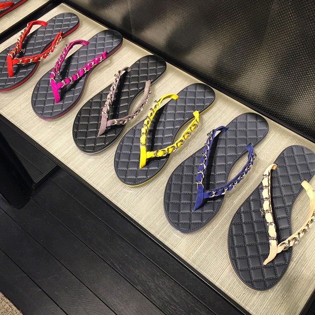 Your Favorite Chanel Sandals, But Which Color?