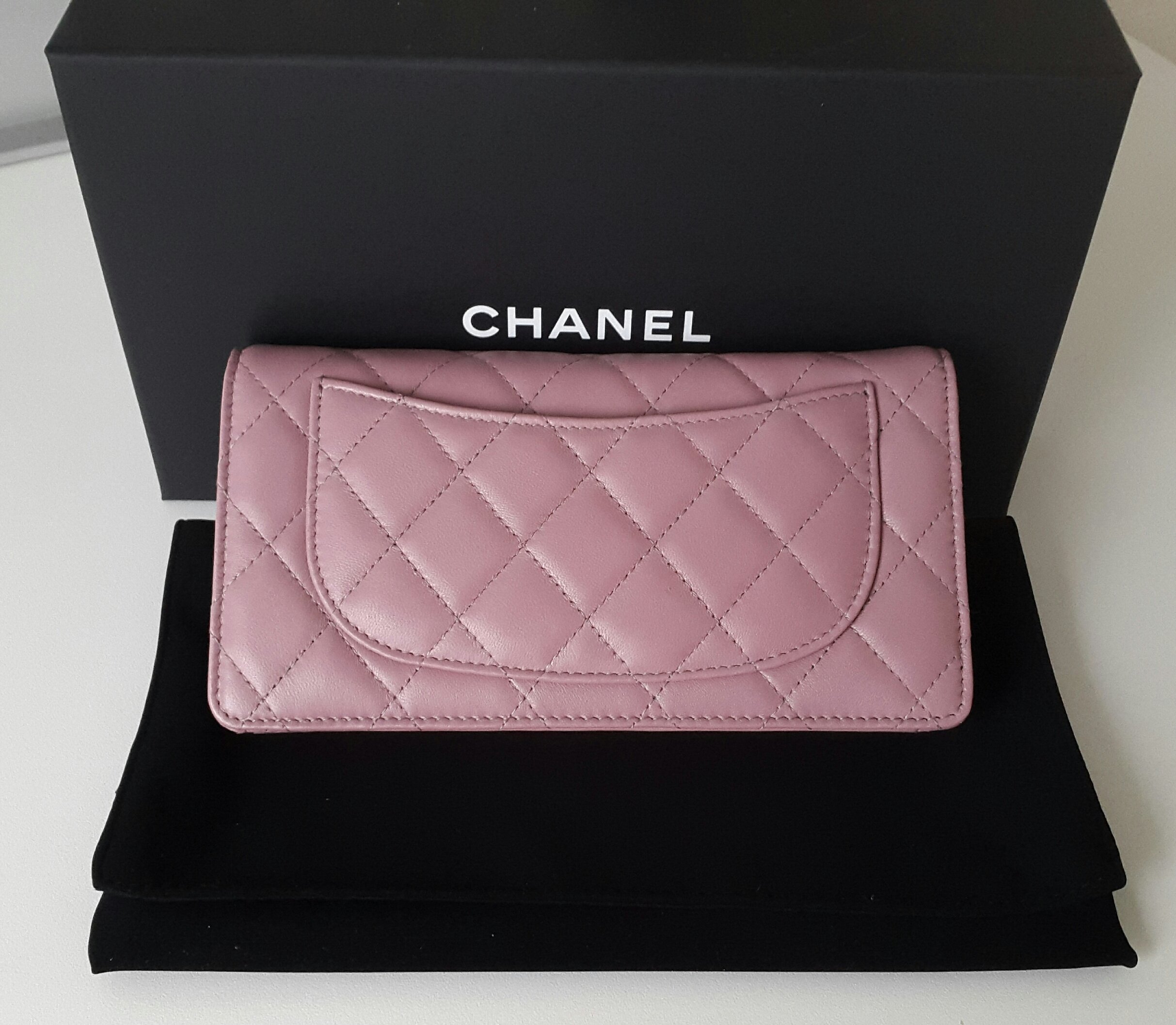 Shopping with Emmy: Chanel Pink Rose Gold Mini Classic Flap Bag | Bragmybag