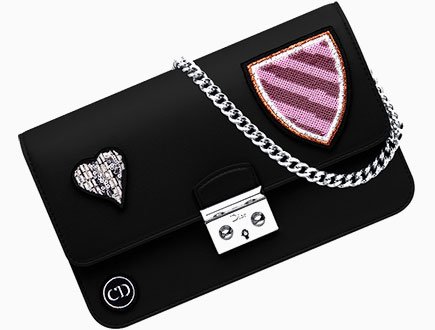 Miss Dior Large Heart Badges Promenade Pouch thumb