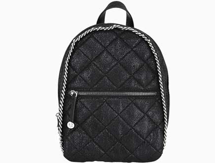 Stella McCartney QUILTED SHAGGY FAUX DEER BACKPACK thumb