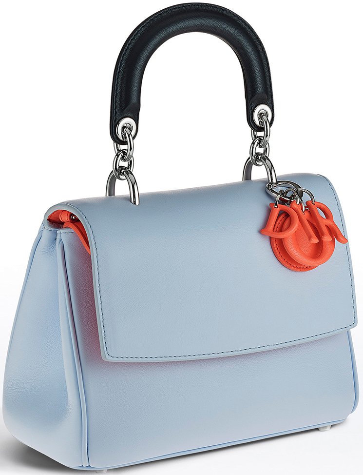 Baby Blue Mini Be Dior Flap Bag | Bragmybag