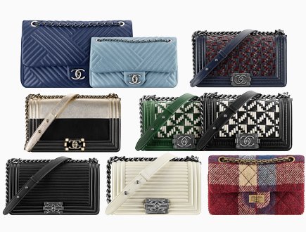 Chanel Fall Winter 2015 Classic And Boy Bag Collection