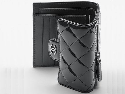 Chanel Small Patent Calfskin Wallet thumb