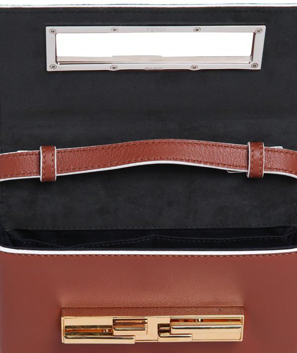 Fendi Mini 3 Baguette Perspex Studded Bag | Bragmybag