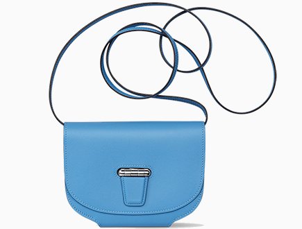 Hermes Blue Mini Convoyeur Bag thumb