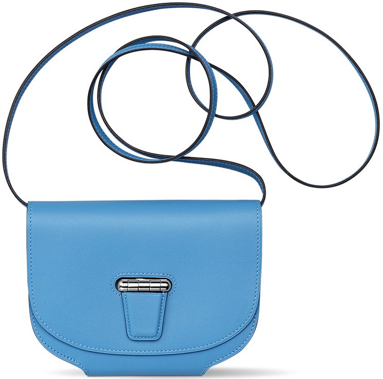 Hermes Blue Mini Convoyeur Bag | Bragmybag